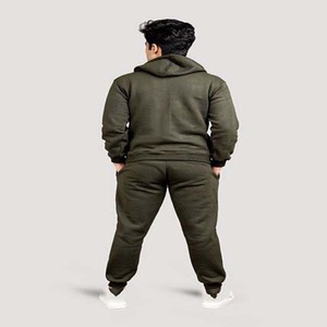 Trajes de jogging de hombre de alta calidad personalizados al por mayor conjuntos de chándales con cremallera de precio barato al por mayor conjunto de sudaderas de Jogger para hombre - Product Image 3