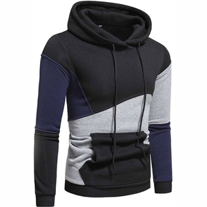 Sudaderas con capucha de chándal estampadas de punto para hombre con estilo de nueva moda de alta calidad con logotipo personalizado Diseño de cremallera de invierno de Pakistán - Product Image 3