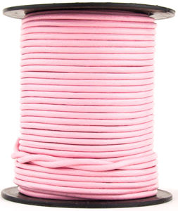 Cordones elegantes de la India, el mejor fabricante y proveedor, cordones redondos de cuero hechos a medida en tamaños de 1 mm, 1,5 mm y 2 mm disponibles en diferentes - Product Image 2