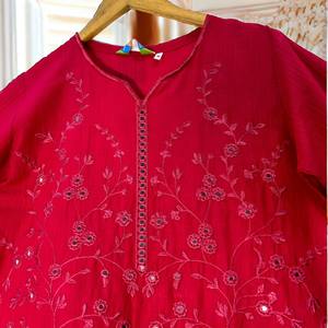Indian & Pakistani Clothing LP MASTOONG 9MM Designer Embroidered Saree <b>Blouse</b> - Product Image 3