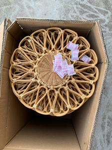 Placa de cargador de ratán estilo granja para Decoración de mesa Placa de cargador de ratán de gama alta para ocasiones formales - Product Image 6