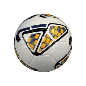 Ballon de football d'entraînement durable en PU, logo personnalisé, vente en gros, ballon de football cousu à la main - Product Image 6