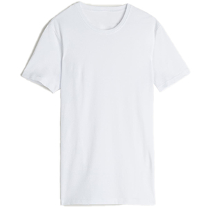 เสื้อยืดผู้ชายทรงหลวมแบบดรอปไหล่ ยี่ห้อ OEM Fortune apparel  รับทำโลโก้ตามสั่ง ผ้าฝ้าย 100% เสื้อยืดโอเวอร์ไซส์ เสื้อยืดเปล่าสำหรับผู้ชาย - Product Image 4