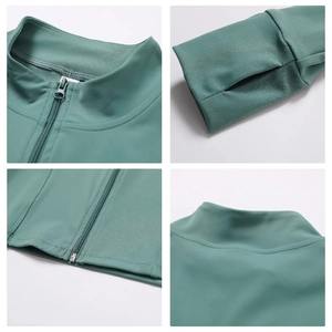 Women's Gym Activewear Pants <b>Set</b> Long Sleeve Crop <b>Top</b> <b>Short</b> Length Fall Winter Yoga Fitness Workout Clothes 2/3/4 Pieces Options - Product Image 4