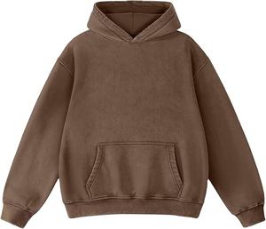 Sudaderas con Capucha Oversize Unisex para Hombre y Mujer, Diseño Lavado Ácido, Cómodas para Uso Diario, Sudaderas con Logo Urbano, HECHAS POR BS 2026 - Product Image 2