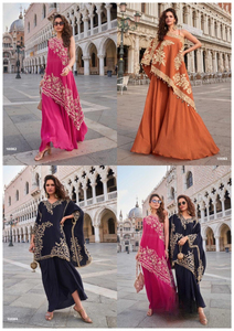 เสื้อครีปพรีเมี่ยมของแท้ (ลูกปัดด้านหน้าและด้านหลังสไตล์ลิสต์ทันสมัยล่าสุดปักด้วยเสื้อและพลาสโซ) - Product Image 6