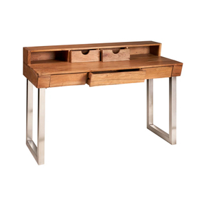 โต๊ะคอนโซลอุตสาหกรรมใหม่โต๊ะรับประทานอาหารไม้เนื้อแข็งโต๊ะทำงานกลางแจ้งเฟอร์นิเจอร์ห้องนั่งเล่นตู้ห้องนั่งเล่น - Product Image 3