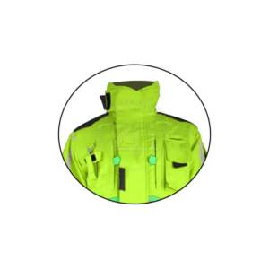 Overol de Seguridad Fluorescente de Algodón Transpirable e Impermeable, Uniforme de Trabajo de Manga Larga, Unisex, Naranja de Alta Visibilidad, Resistente a las Llamas - Product Image 3