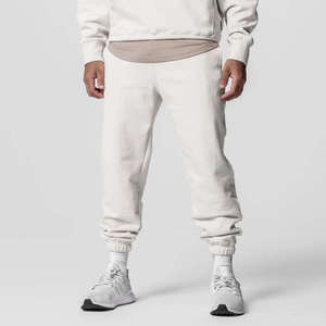 Wholesale Custom High Quality 100% Cotton Thick <b>Hoodie</b> and Joggers Set Plus Size Sport Sweatsuit Tracksuit for Men - Product Image 4