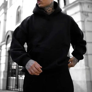 Sweat à capuche décontracté pour homme avec motif coucher de soleil de voiture de sport japonaise Automne et hiver Sweat-shirt imprimé à motif géométrique - Product Image 3