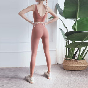 Women leggings OEM custom design breathable stretch <b>material</b> ideal for fitness events branding and promotional wear - Product Image 2