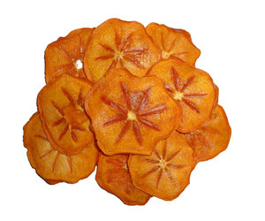 100% ลูกพลับอบแห้งแบบจีนธรรมชาติขนมหวานลูกพลับแห้ง .. - Product Image 1