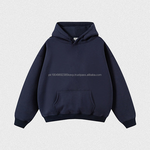 Sweat-shirts personnalisés 480G pour hommes, sweat-shirt uni vierge unisexe en coton lourd, impression en relief, broderie, logo de marque, sweat-shirts pour hommes - Product Image 5