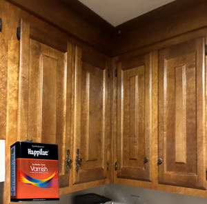 Barniz acrílico ecológico de alto brillo, protector para interiores y exteriores, paneles de pared de caña de madera, superficies metálicas - Product Image 4