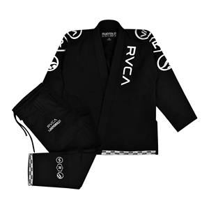 Kimono de Jiu-Jitsu BJJ Shoyoroll RVCA x Roots Batch VA Negro con Bolsa - Product Image 1