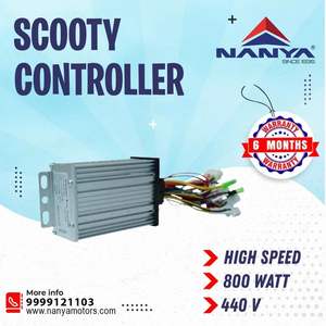ตัวควบคุมสกูตเตอร์ไฟฟ้าอะลูมิเนียมขนาด800วัตต์440 V AC สำหรับยานพาหนะไฟฟ้า - Product Image 2