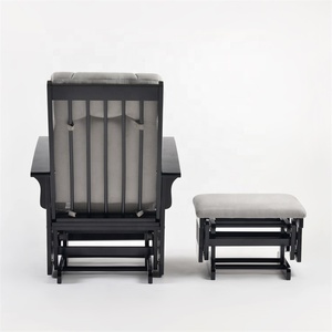 Taburete de mecedora de Enfermería de planeador de madera modular ecológico clásico moderno personalizable servicio OEM/ODM para oficina en casa - Product Image 5