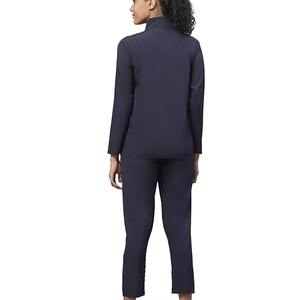 2025 nueva moda de moda al por mayor logotipo personalizado mujeres/hombres Material de poliéster transpirable mujeres Ploster chándal - Product Image 6