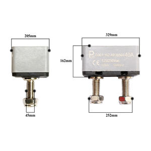 Disjoncteur à réinitialisation manuelle-nickelage - Product Image 3