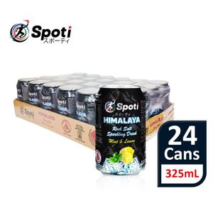 เกลือหินหิมาลัยสดชื่นขนาด325มล. เครื่องดื่มอัดลมน้ำตาลต่ำน้ำแอปเปิ้ลโซดามิ้นท์มะนาวรสสปอร์ตฮาลาลธรรมชาติ - Product Image 2