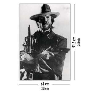 Clint Eastwood Paper <b>Poster</b> for Wall Decor - Product Image 5