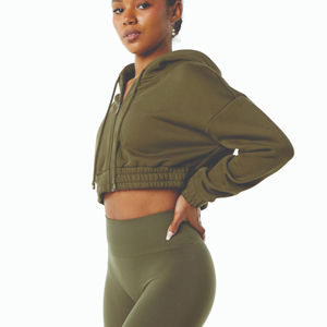 เสื้อฮู้ดผู้หญิงแขนยาวแบบสวมหัวปักลายสก๊อตผ้าฝ้าย100% แบบลำลองผ้าสักหลาดสำหรับฤดูใบไม้ร่วงและ2025 - Product Image 3