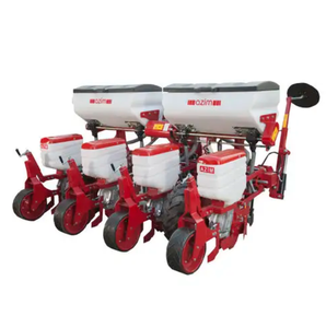 Tractor de plantador neumático de maíz, plantador de maíz de 4 filas con tolva de fertilizante - Product Image 3