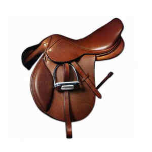 Selle de course de chevaux de haute qualité Selle de saut de cheval en cuir - Product Image 4