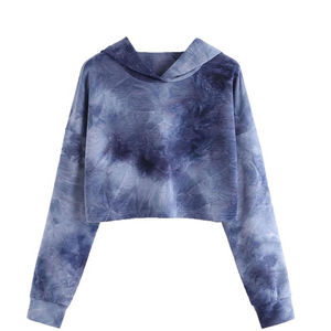 Femmes lâche goutte épaule surdimensionné à capuche en plein air hauts courts course coupe-vent chaud haut exercice fitness yoga Hoodies chandails - Product Image 1