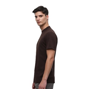 T-shirt en coton lourd pour homme grande taille, design à épaules tombantes, OEM, blanc, surdimensionné, logo personnalisé imprimé - Product Image 4