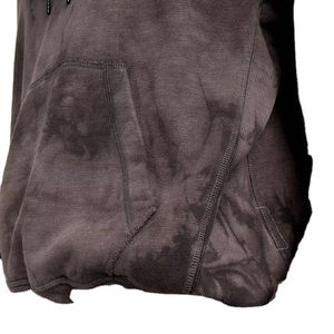 Sudadera con Capucha Personalizada para Hombre, Invierno, Gruesa, 100% Algodón Lavado, Logotipo Bordado en la Parte Delantera, Hombros Caídos - Product Image 2