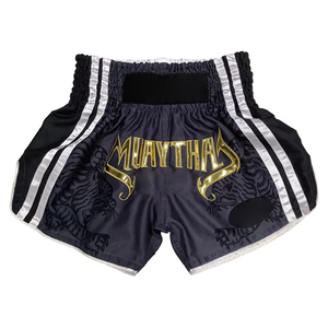 Vêtements de sport en polyester pour adultes personnalisés OEM Arts martiaux Shorts pour hommes Custom Made Muay Thai Short - Product Image 1
