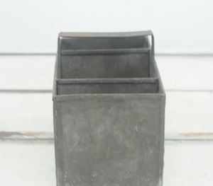 Estante de almacenamiento de tres compartimentos para cocina antiguo galvanizado grande de calidad Superior Ideal para organización de hoteles y restaurantes - Product Image 5