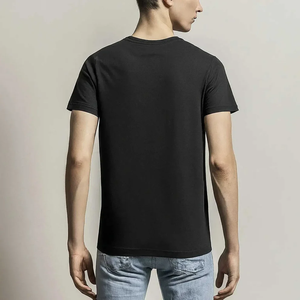 Camisetas de Hombre Estilo Urbano, Cuello Redondo, Manga Corta, Corte Regular, 100% Algodón, Transpirables - MOQ Bajo - Product Image 2