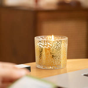 Bougie aromathérapeutique AIKUN à combustion longue et propre, en cire de soja naturelle, pour la maison, la relaxation, la méditation, le yoga, le soulagement du stress, bougie parfumée - Product Image 5