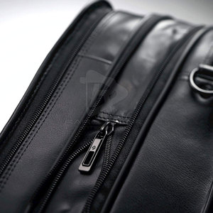 2026 New Arrival Leather <b>Laptop</b> Bag Padded Leather Carry <b>Case</b> Adjustable Strap Custom Made Wholesale Rate - Product Image 4