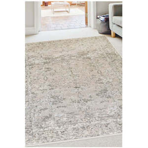 พรมลายทางสีครีมสไตล์วินเทจจาก Netline Home Maestro-Plush ผลิตด้วยเครื่องจักร สำหรับห้องนั่งเล่น รูปทรงสี่เหลี่ยมผืนผ้า เหมาะสำหรับเป็นของขวัญ - Product Image 5