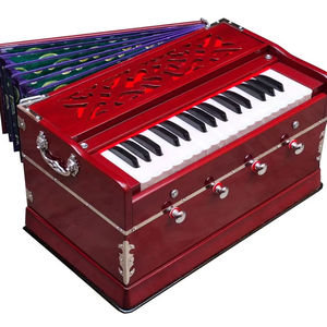 Harmonium en bois de qualité supérieure avec soufflet réglable Touches lisses et son riche adapté au folk classique - Product Image 1