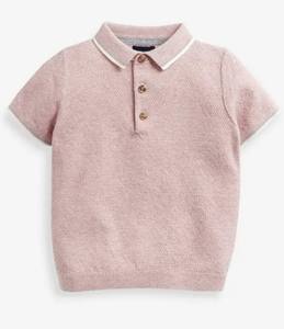 Polo pour enfants en coton biologique écologique Tissu tricoté de style durable et décontracté pour les enfants - Product Image 6