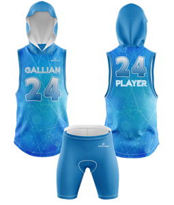 Custom Teamwear Sublimation 7x7 American Football Uniform Sets Hoodie/Flag Football Manufacturers Quick Dry Slim Fit - Product Image 3