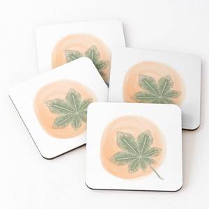 Dessous de verre antidérapant en bois d'acacia mince de découpe au laser imprimé tampon antidérapant le plus vendu taille de forme personnalisée à SCI pour la décoration de table - Product Image 3