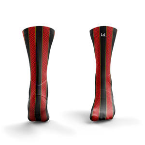 Chaussettes de sport personnalisées sublimées Wear 4 Games, 100% coton, respirantes, antidérapantes, haute adhérence pour le basketball, le yoga et les sports quotidiens - Product Image 4