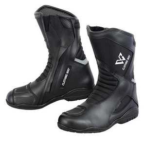 Botas de Motociclismo Deportivas de Cuero Estampadas, Impermeables y Transpirables, para Hombre, Talla Grande, Botas de Motocross de Carreras - Product Image 6
