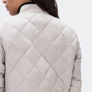 Chaqueta Bomber Unisex Reversible con Cremallera Chaqueta Informal de Diseño de Moda Personalizada para Mujer - Product Image 5