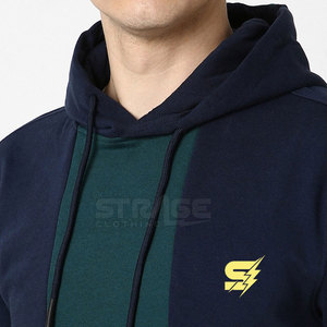 Vêtement de sport confortable, tendance, coupe régulière, pour homme, hiver, à capuche, décontracté, uni, respirant, écologique, pour l'entraînement - Product Image 4