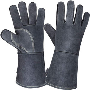 Nouveau 2025 Séchage rapide Prix bas Gants de soudage sur mesure Gants de travail d'hiver en cuir de vache fendu - Product Image 1