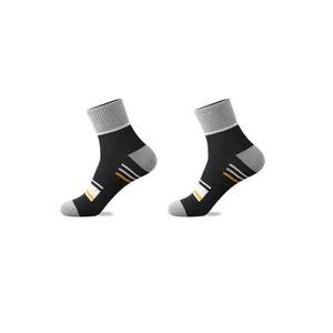 Chaussettes décontractées à rayures de printemps pour hommes Chaussettes d'affaires antibactériennes anti-odeur pour hommes Chaussettes de sport de haute qualité - Product Image 5