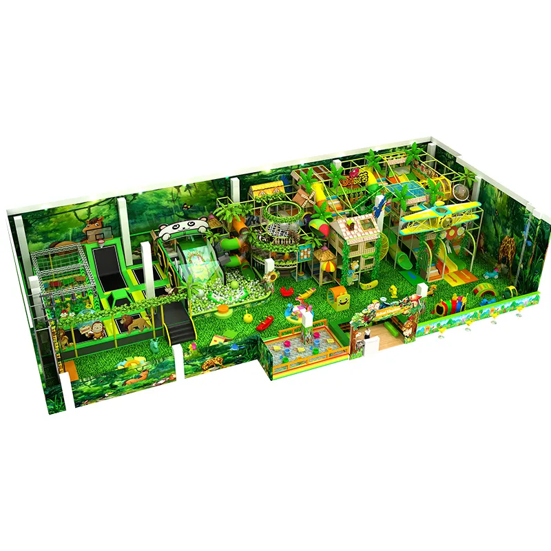 Playground Commercial Kids Oriented Indoor Playground Full Of Boundless Bliss For Children With Imaginative Equipment
