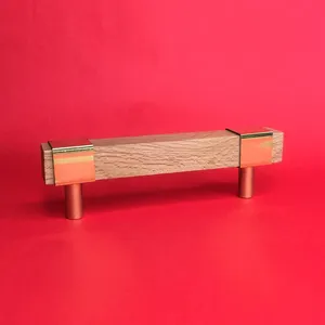 Stylish Modern Wooden <b>Door</b> <b>Handle</b> & Drawer <b>Handle</b> With Gold <b>Handle</b> Kitchen <b>Pull</b> by MUGHALCRAFTS - Product Image 4