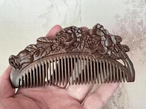 หวีไม้และหวีหนวดทำจากไม้ธรรมชาติออร์แกนิกมีคุณสมบัติป้องกันไฟฟ้าสถิตย์สูงตามต้องการ - Product Image 2